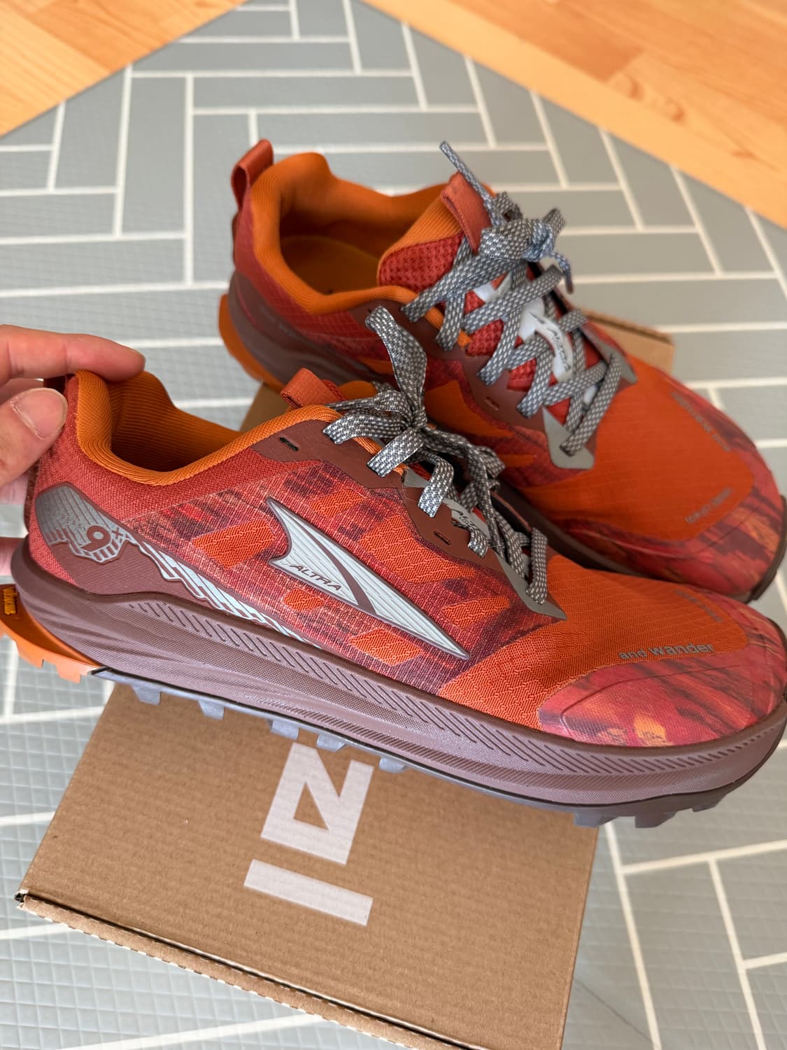 앤드원더 X 알트라 론 피크 9 41사이즈 상품이미지2