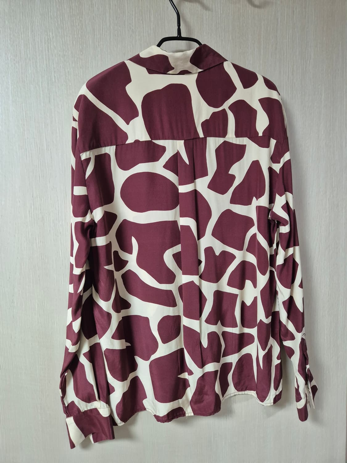 MSGM 실크 블라우스 실크100 패턴 셔츠블라우스 상품이미지2