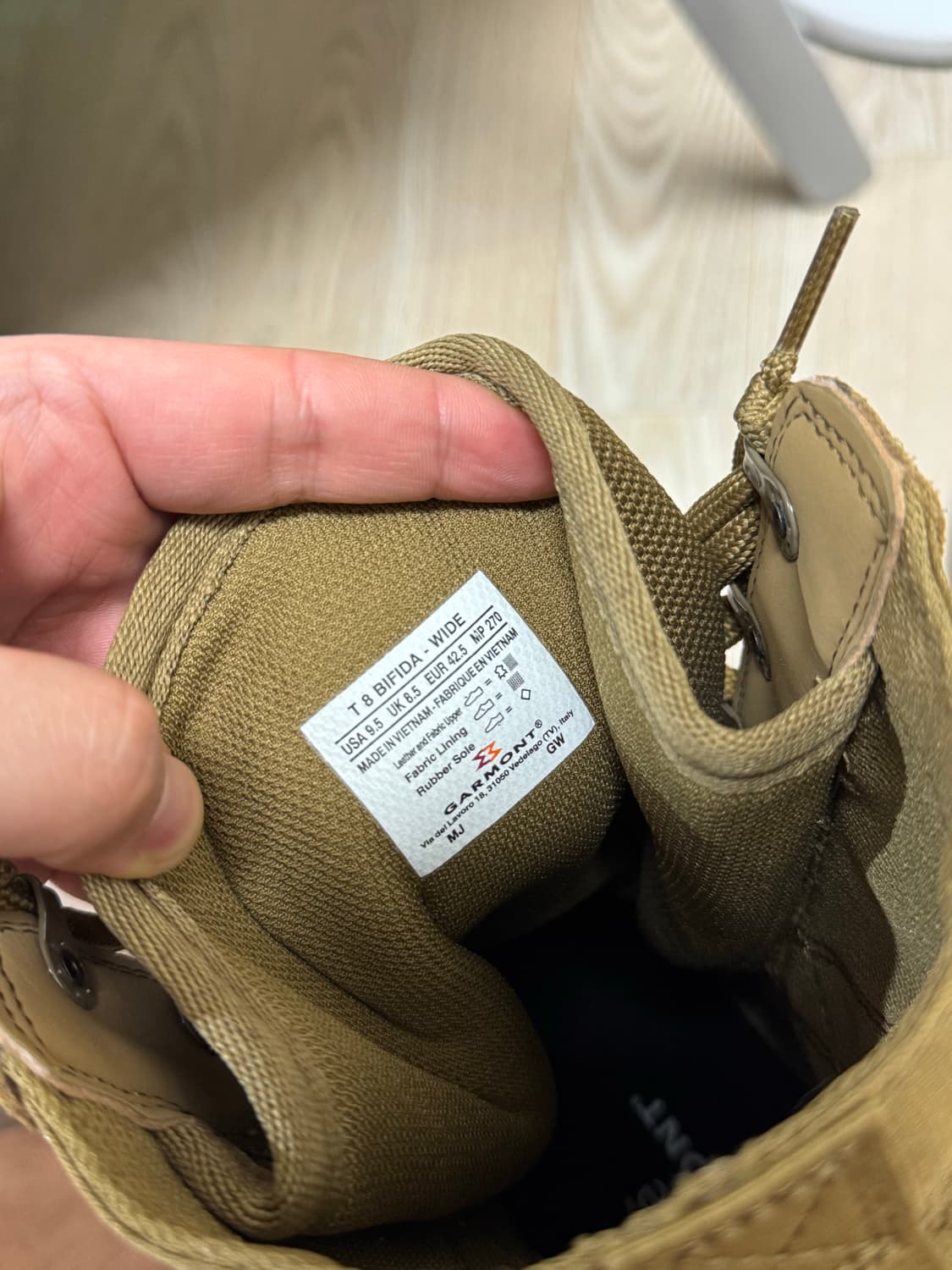 가몬트 T8 비피다 미군 전투화 (Garmont T8 Bifida) 상품이미지3