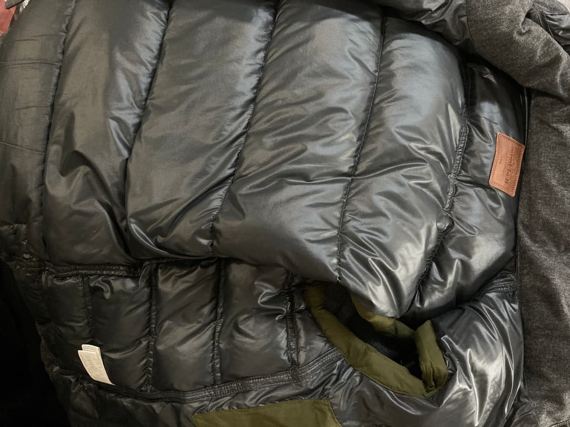 몽벨 구스 패딩 후드 조끼 100 상품이미지6