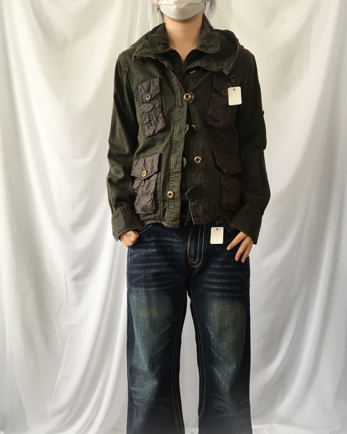 Avirex mfg high neck jacket 상품이미지8