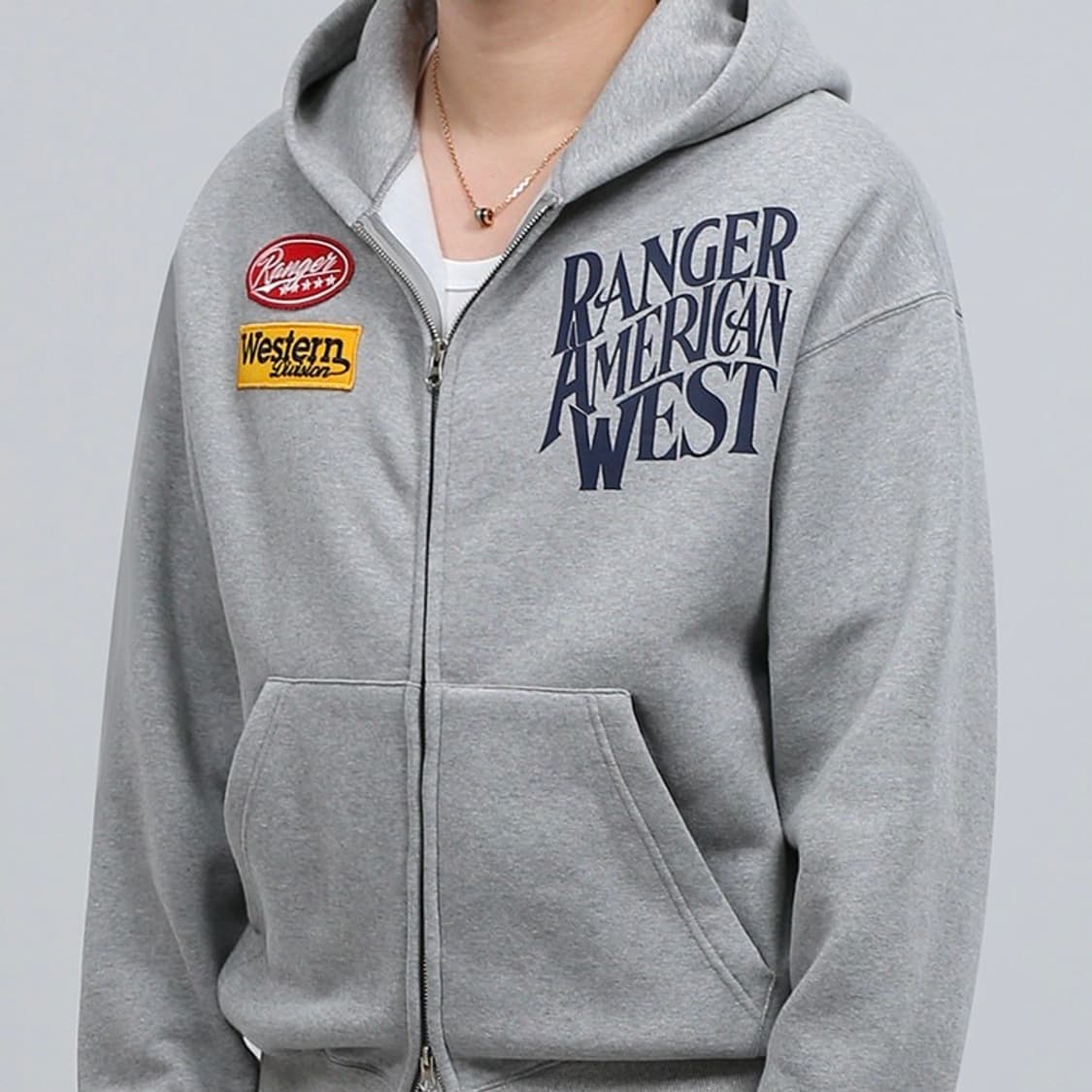 레인저 프린팅 패치 포인트 트레이닝 바지 상품이미지4