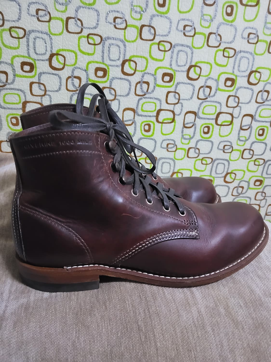 울버린1000마일 265 브라운 부츠 상품이미지3