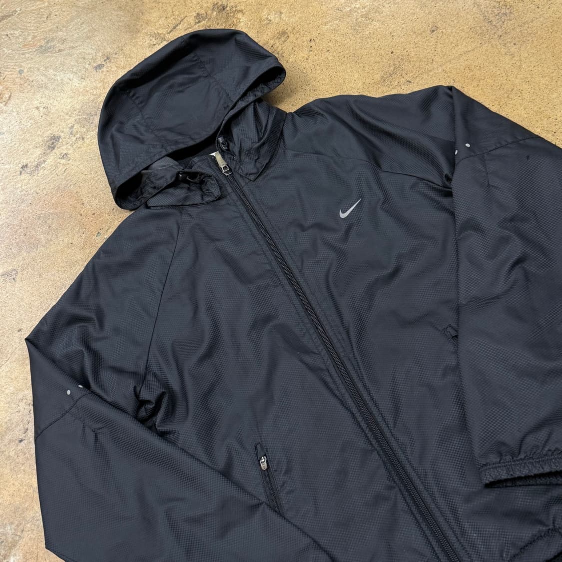 [정품/L] 나이키 블랙 후드 바람막이 자켓 b18 상품이미지1