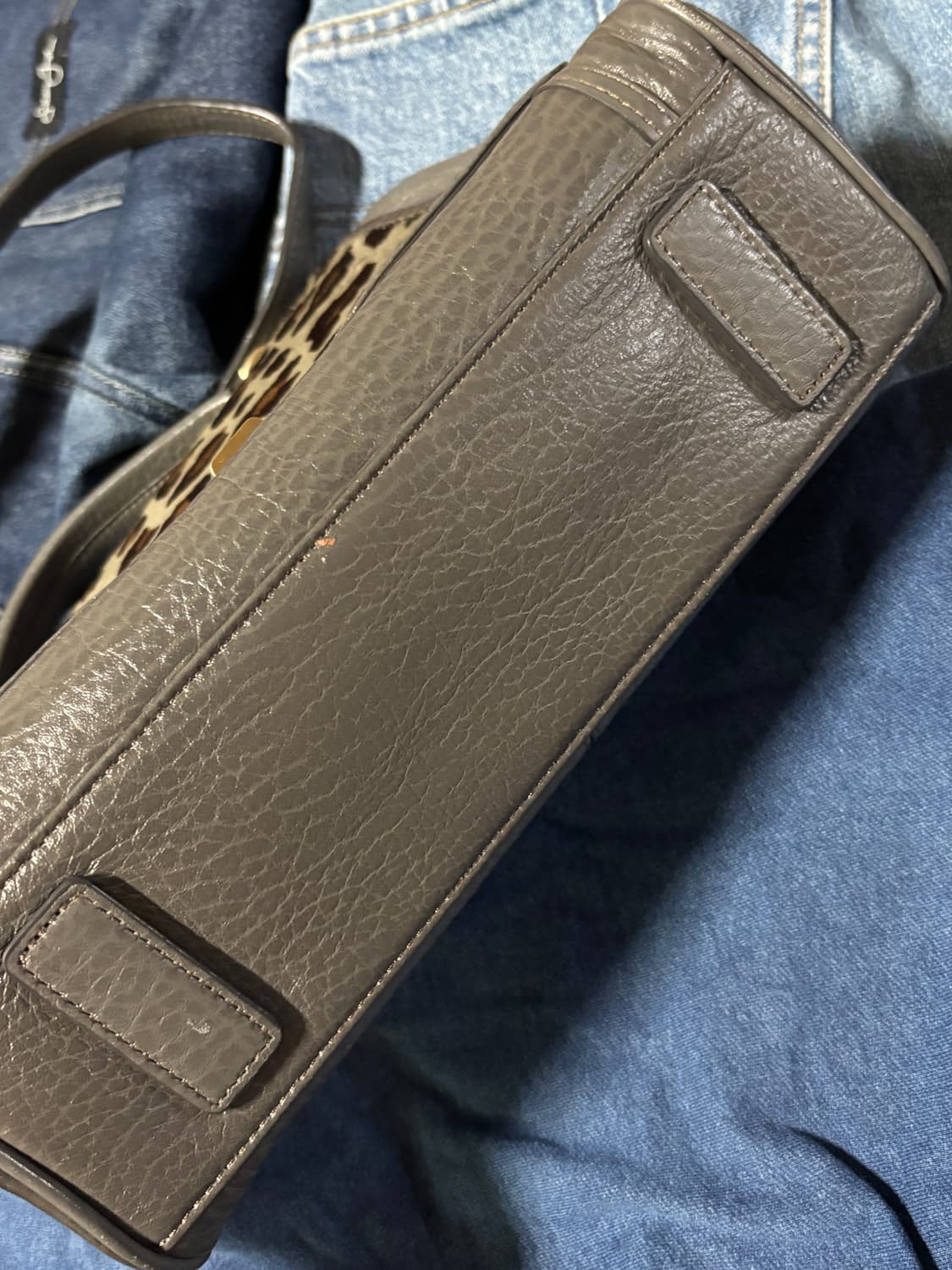 anne klein leopard pattern shoulder bag 상품이미지6
