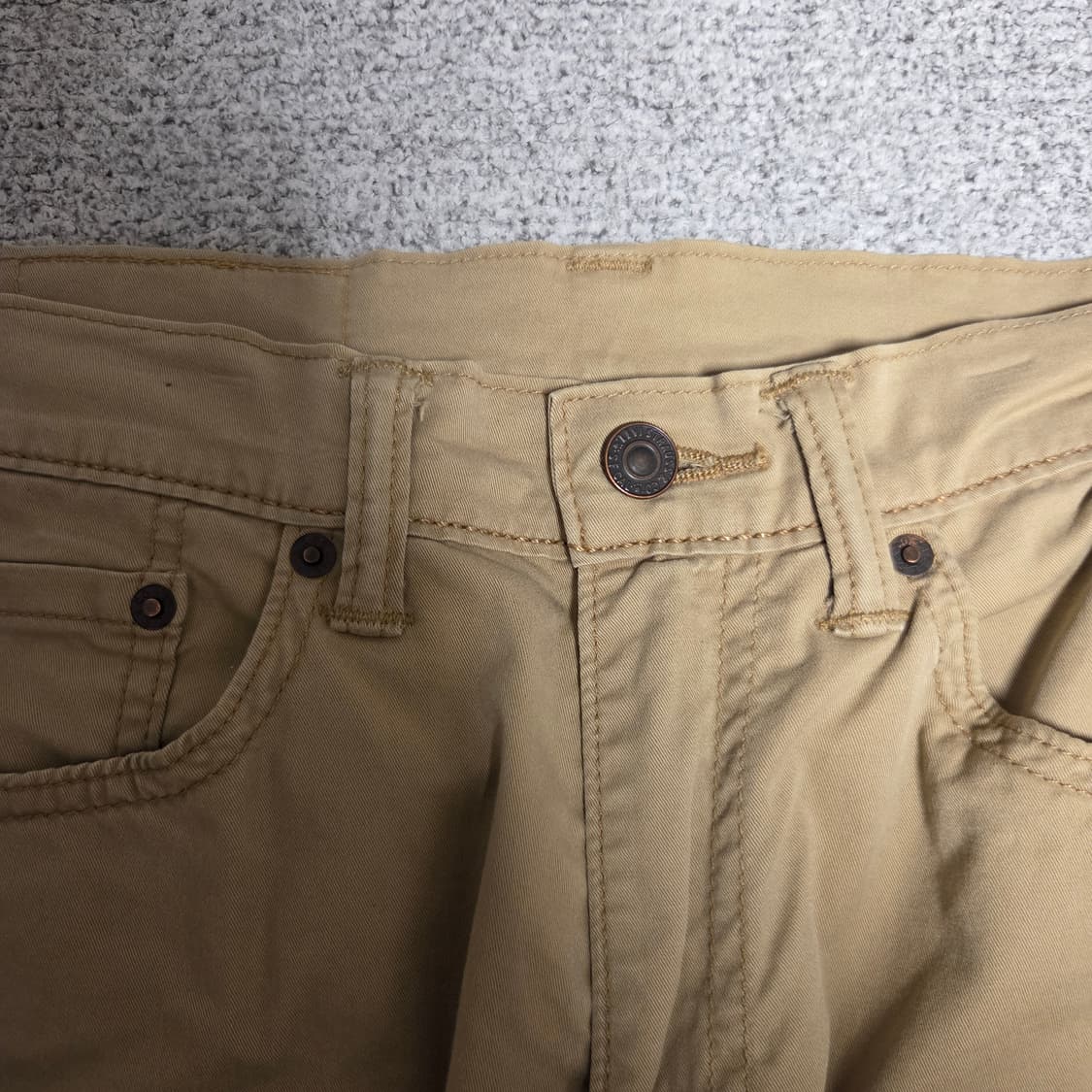 리바이스 505 베이지 코튼 치노팬츠 29-30 상품이미지5