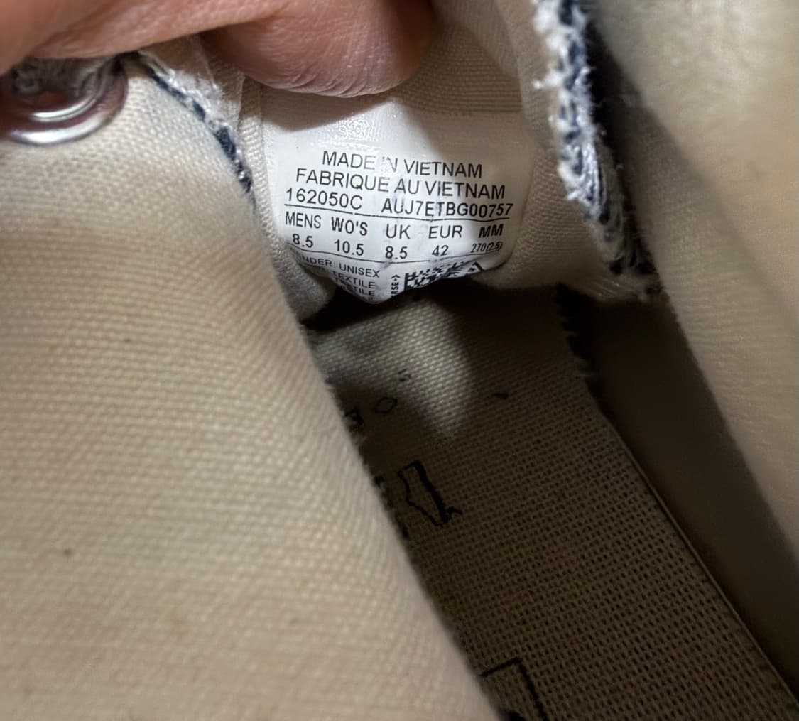 컨버스 척테일러 하이 블랙 상품이미지6