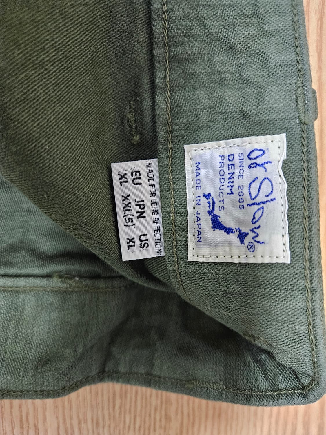 오어슬로우  퍼티그  슬림핏 상품이미지1
