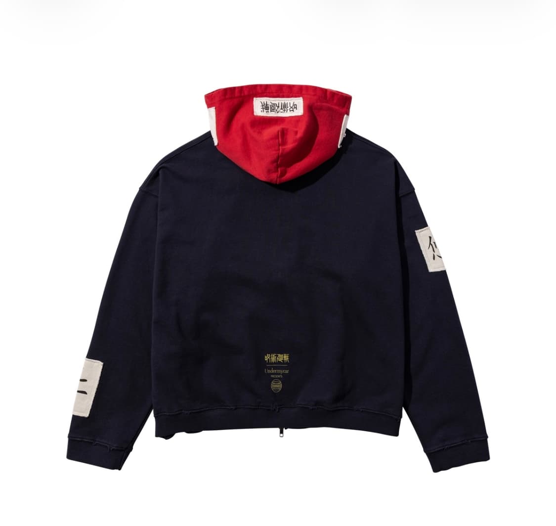 언더마이카 주술회전 이타도리 후드 집업  상품이미지4