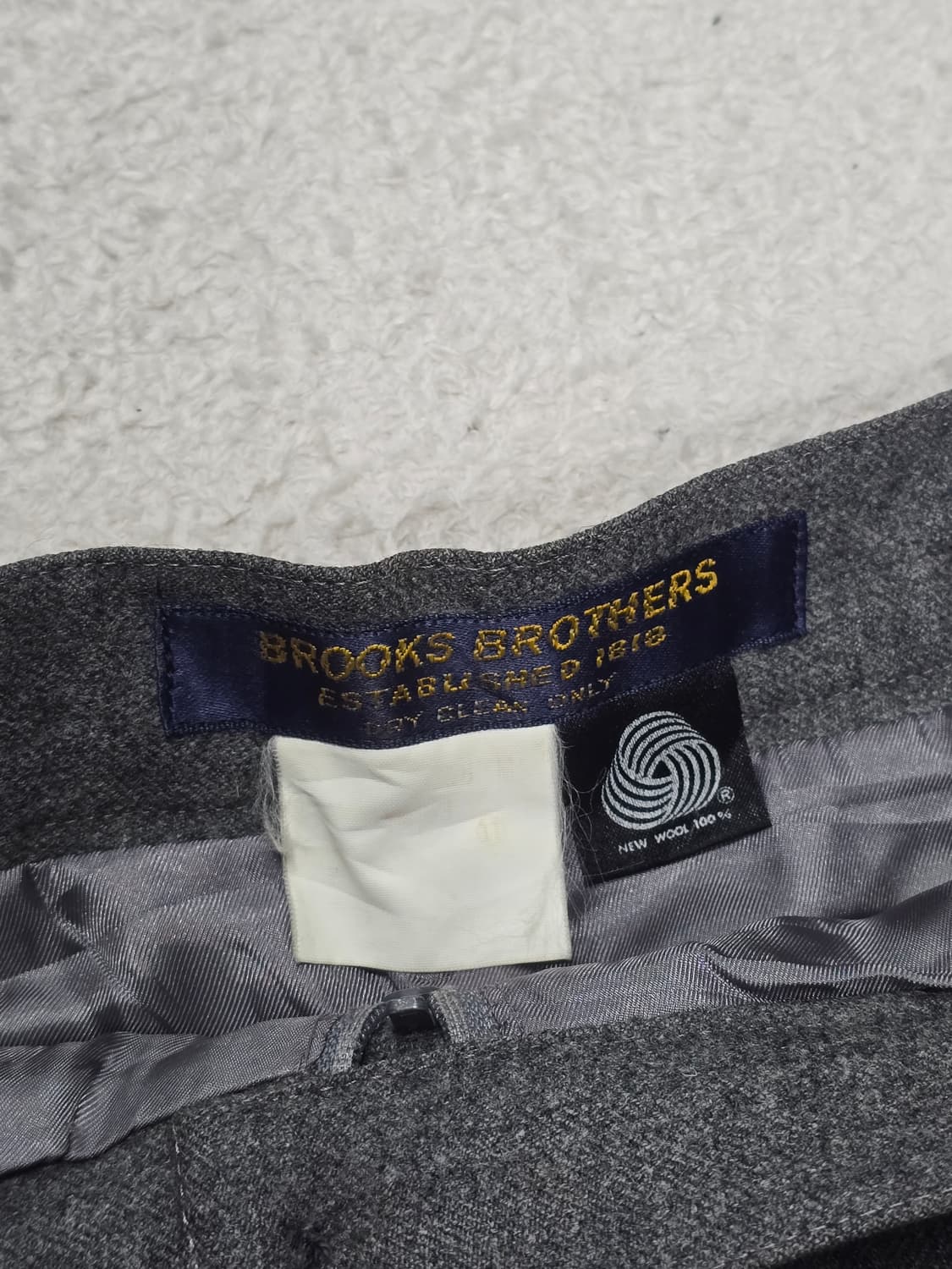 브룩스브라더스 뉴울 스커트 그레이 상품이미지3