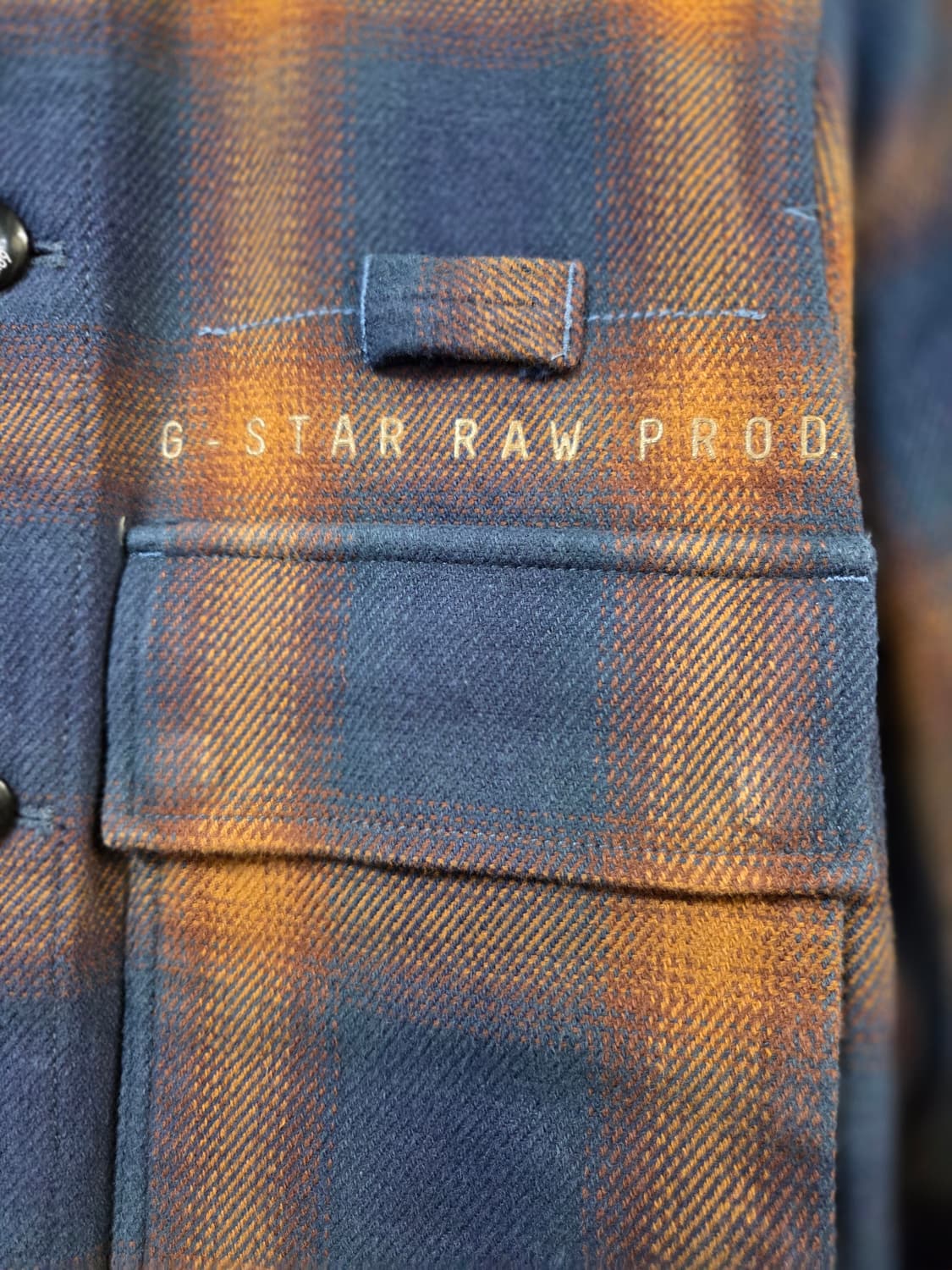 G-Star RAW 체크 셔츠 남방(XS)남려공용 상품이미지3