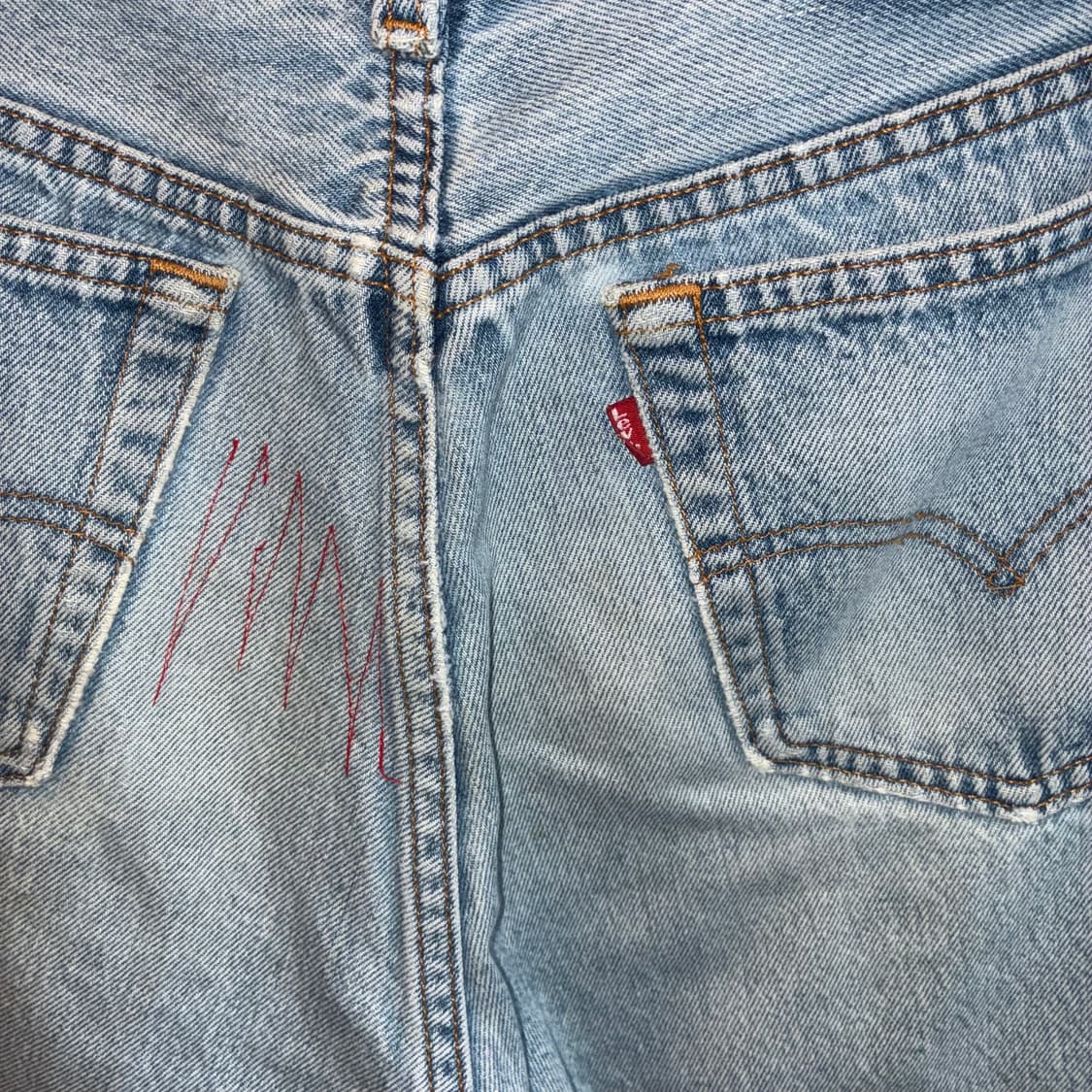 90’s Levi’s 501 Cut-Off Custom Shorts 상품이미지8