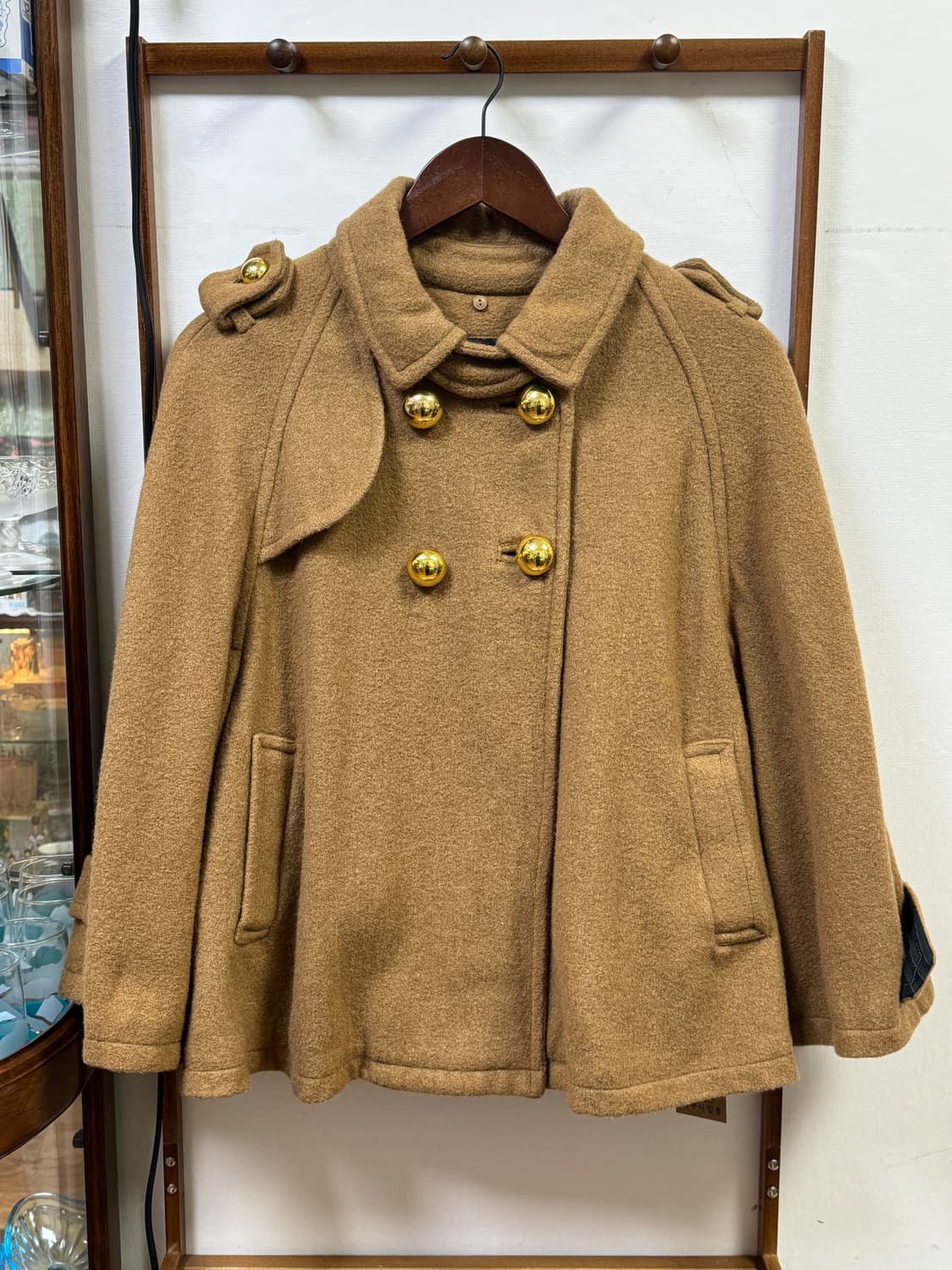 빈티지 울 하프 코트 상품이미지1