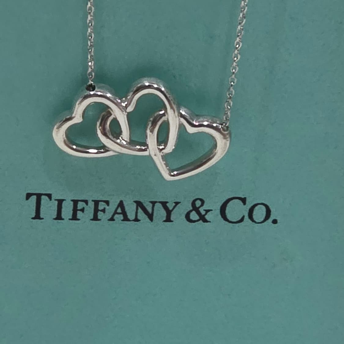 티파니 트리플 하트 실버 925 목걸이 상품이미지3