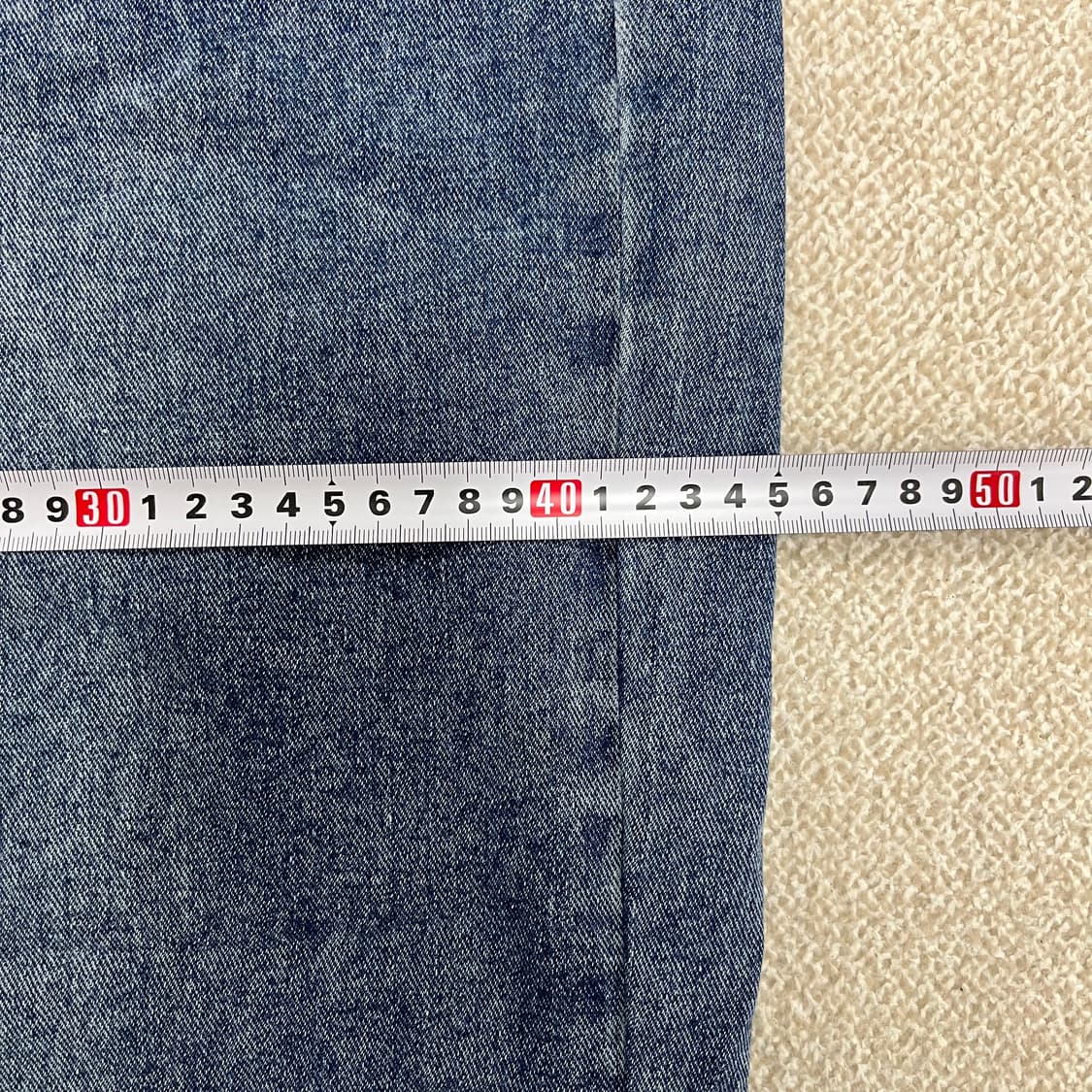 4XL 새상품 빅사이즈 데님 청바지 0128M 상품이미지7