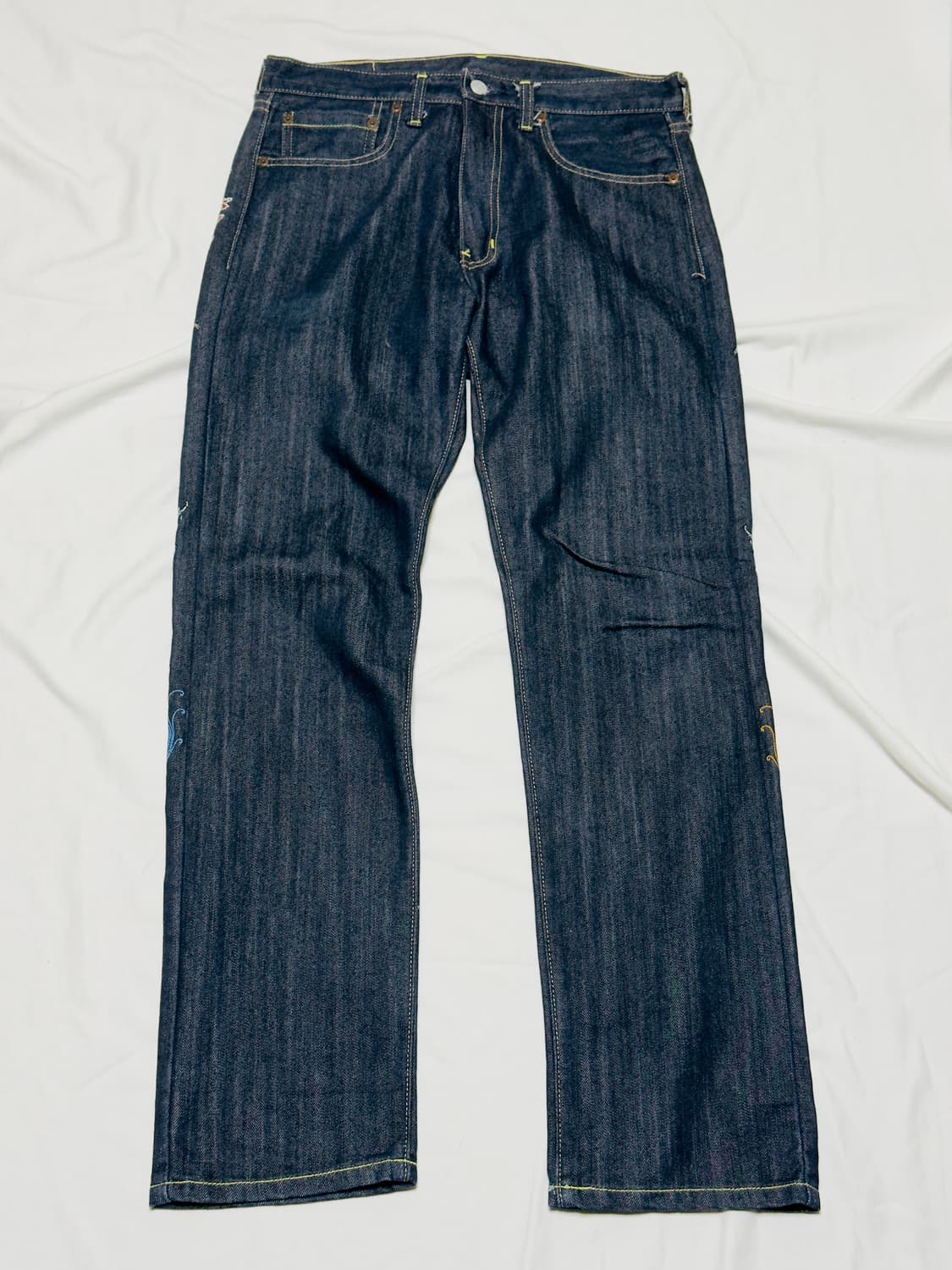 스고이 재팬(Sugoi Japan) 오리엔탈 아카이브 자수 데님 상품이미지2