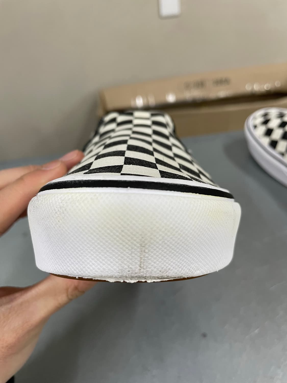 반스 체커보드 컴피쿠시 슬립온 265 상품이미지10