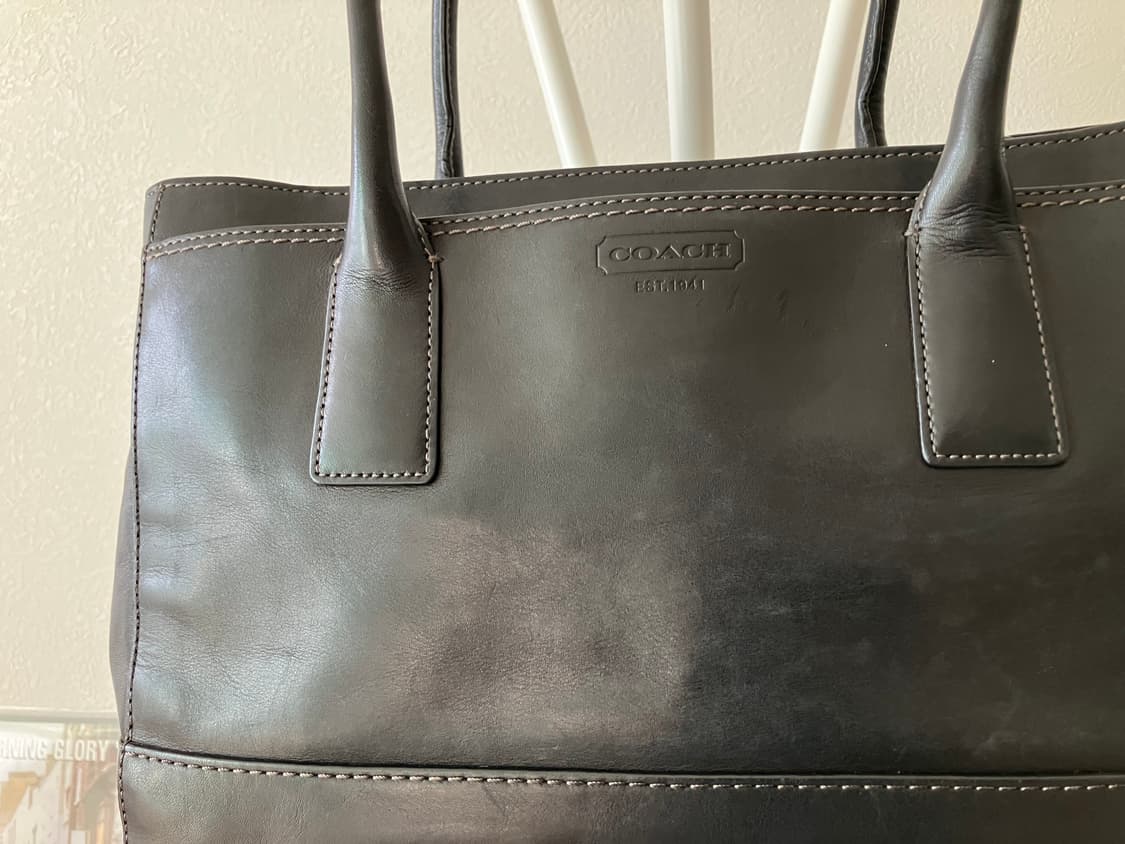 코치 블랙 토트백 숄더백 올드코치 y2k madeline bag 상품이미지4