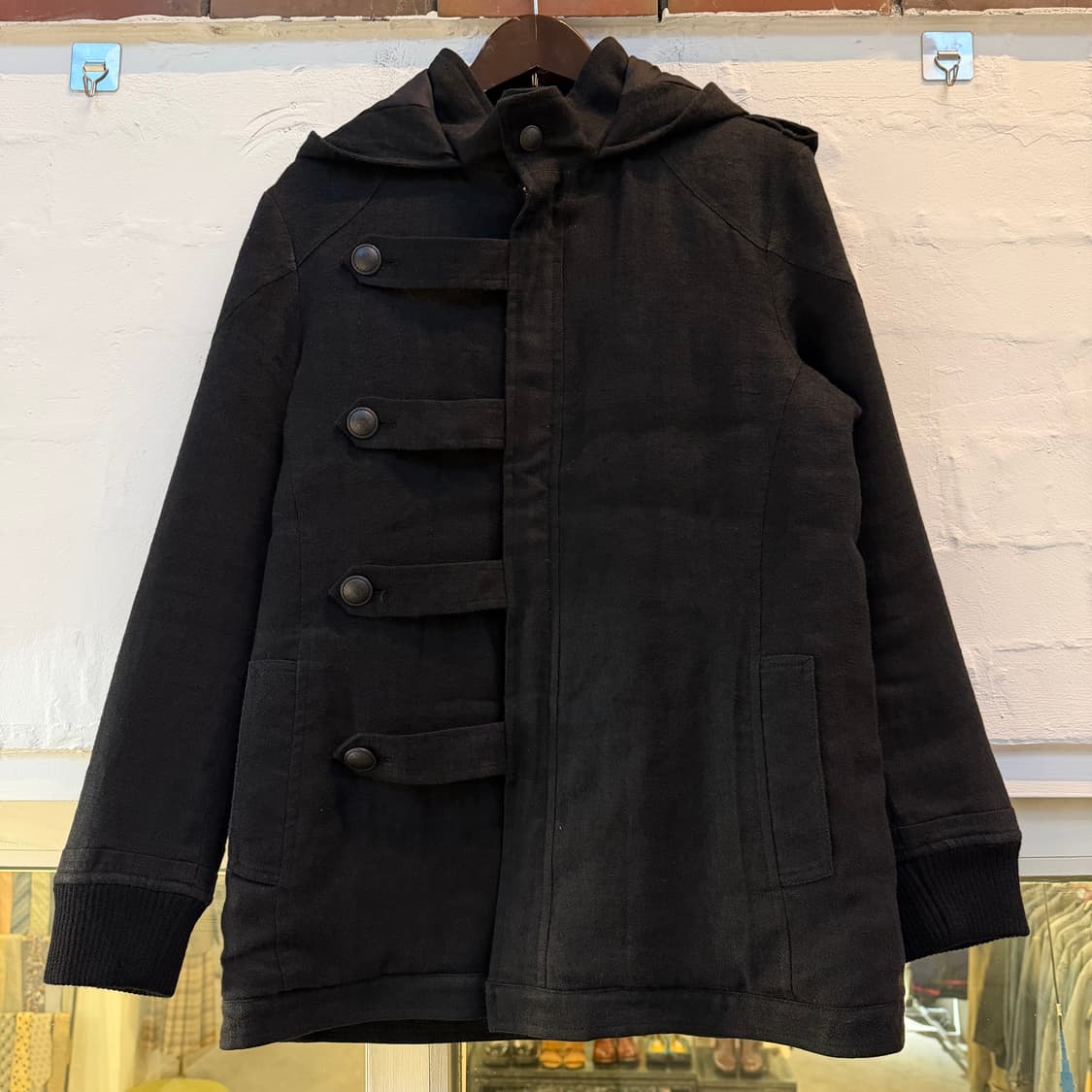 Robert Geller 로버트 갤러 린넨 더플 자켓 46 상품이미지1