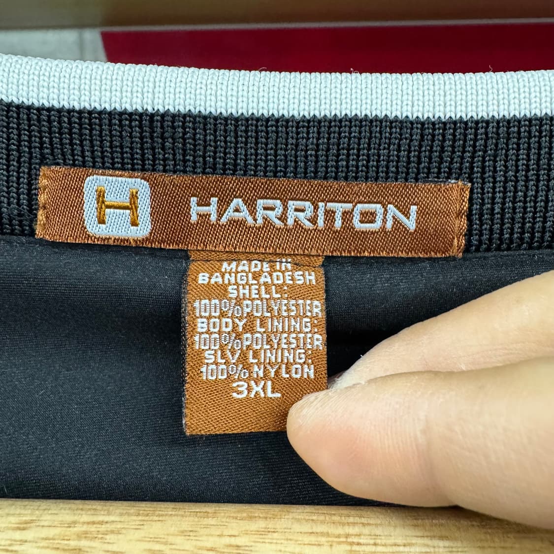 Harriton 캐딜락 웜업 바람막이 (3XL) 상품이미지4