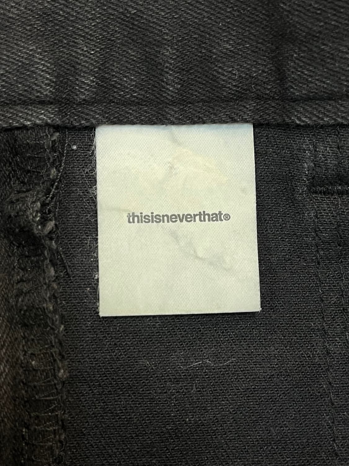 디스이즈네버뎃 트임 스커트 블랙 S #csz3342 상품이미지4