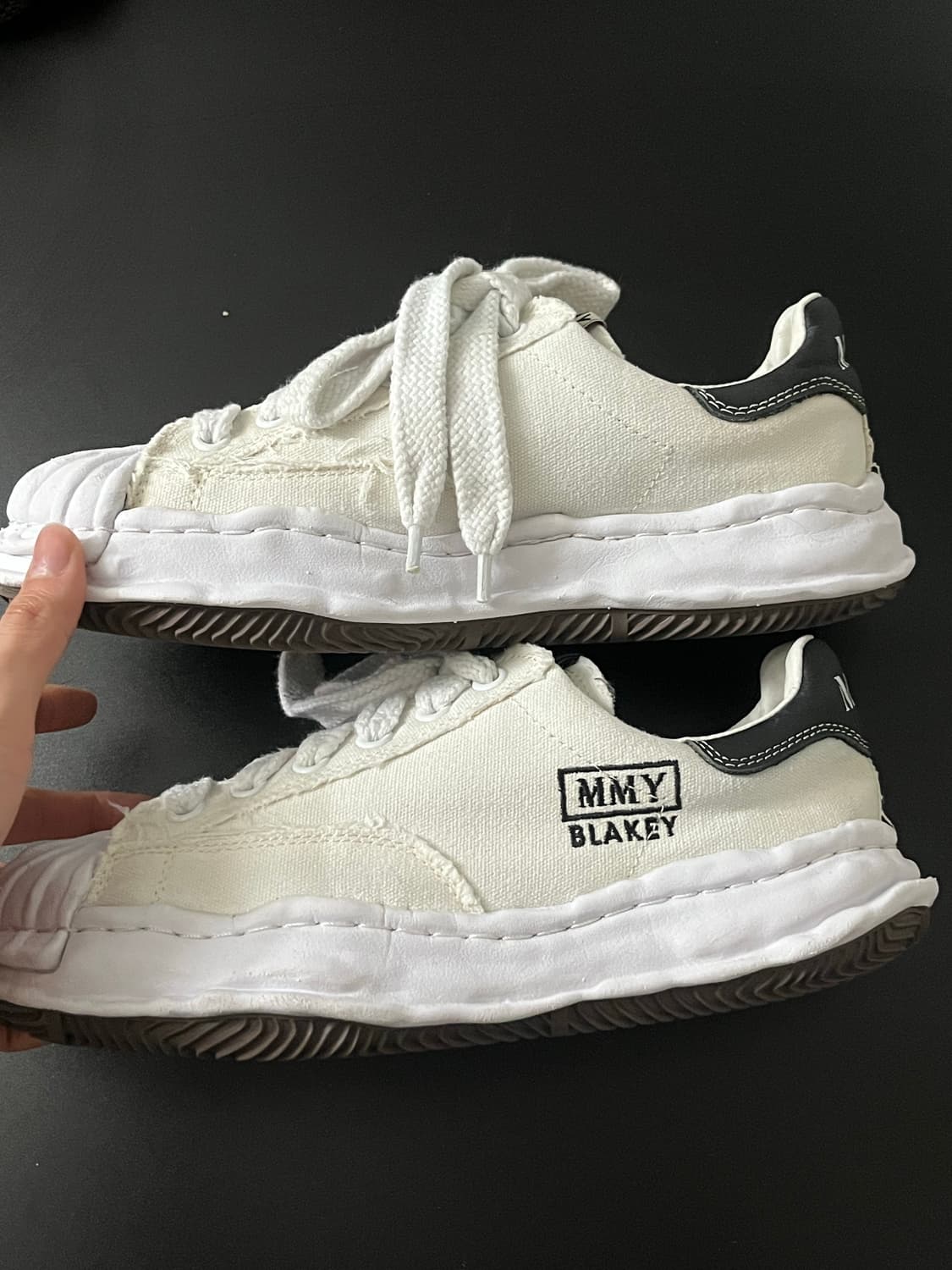 미하라야스히로 블레이키 스니커즈 화이트 42 상품이미지2