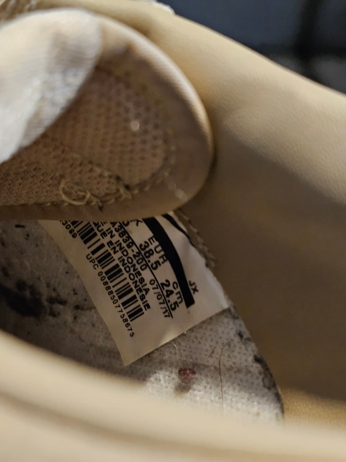 나이키 클래식 코르테즈 베이지 스웨이드 운동화 상품이미지8