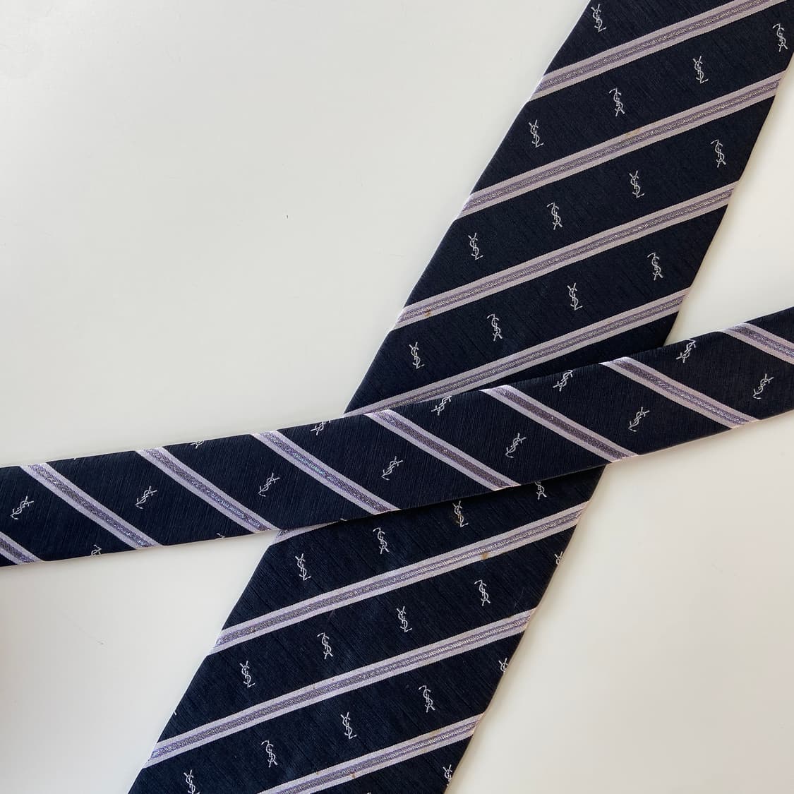 YSL 입생로랑 명품 정품 모노그램 넥타이 상품이미지4