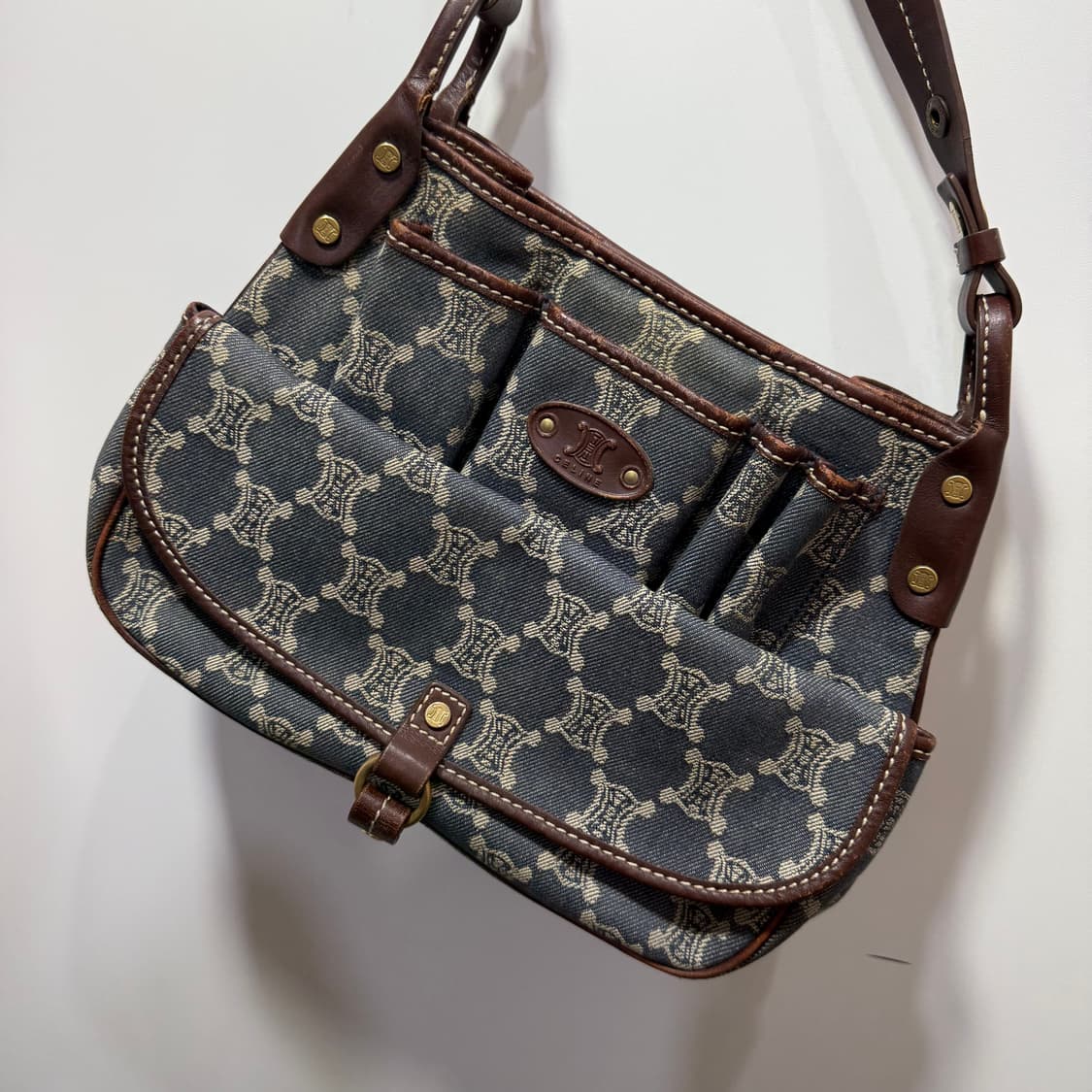 셀린느 빈티지 데님 가방 상품이미지1