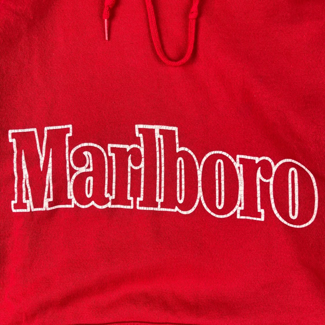 빈티지 말보로 후드 레드 상품이미지6