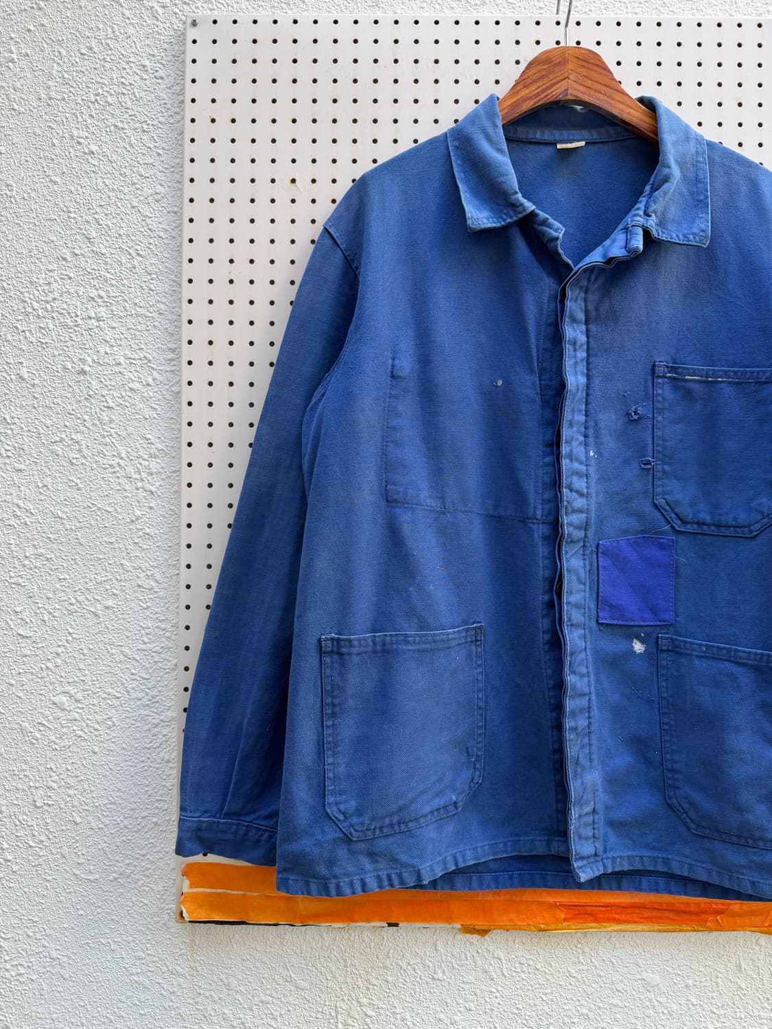 FADED WASHED PATCHWORK 페이드 패치워크 프렌치워크자켓 상품이미지4