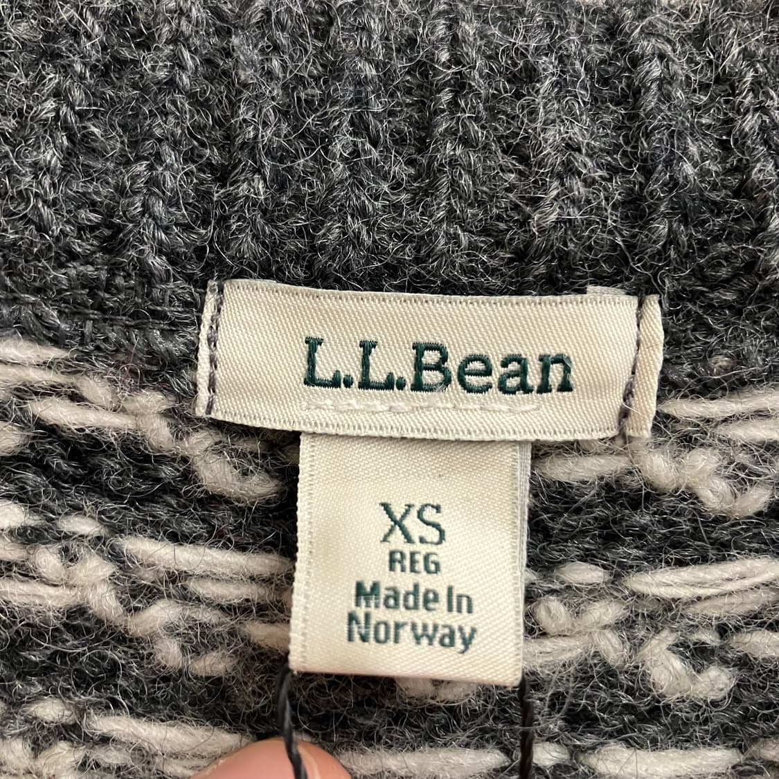 N185 엘엘빈 버드아이 가디건 상품이미지2