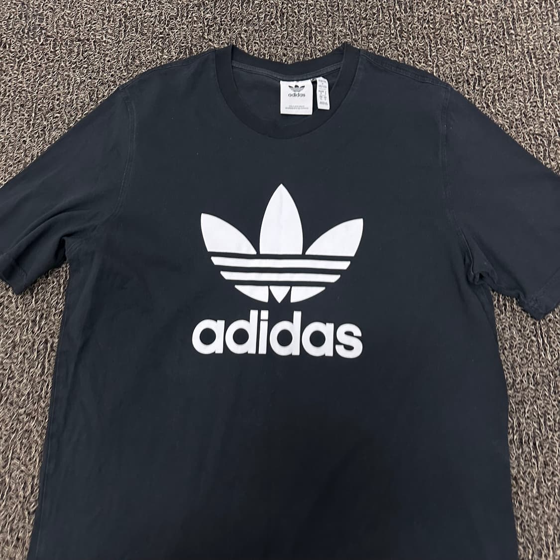 아디다스 트레포일 반팔티셔츠 블랙 105(XL) 상품이미지2