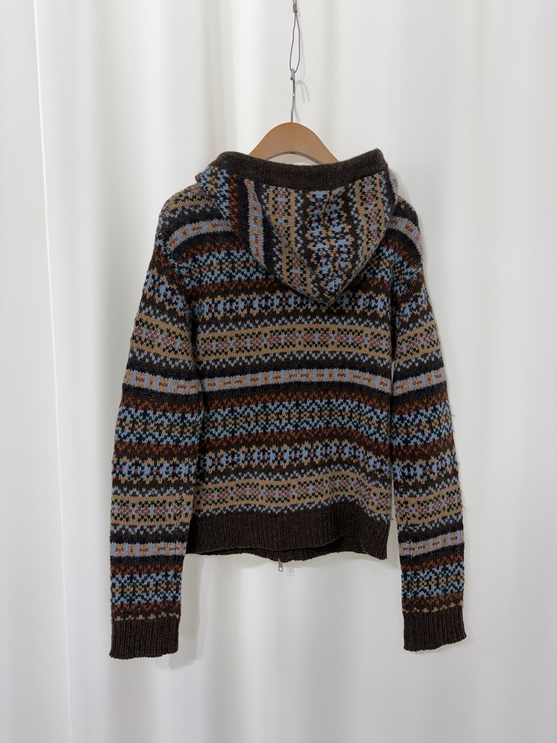 go slow caravan 2way zip up knit 상품이미지4
