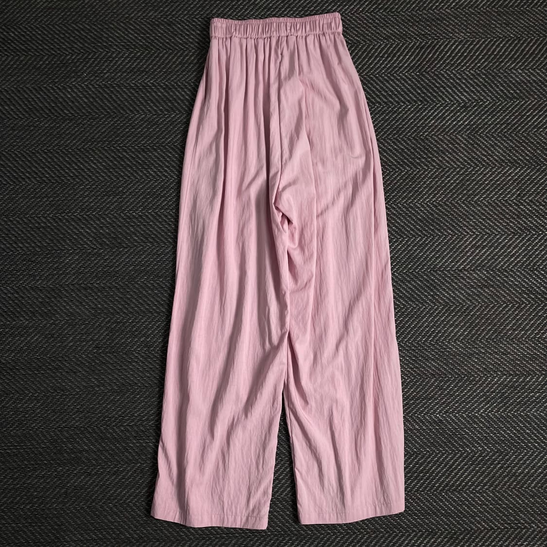 빈티지 와이드핏 나일론 우븐 트랙팬츠 핑크 o 3411 상품이미지4