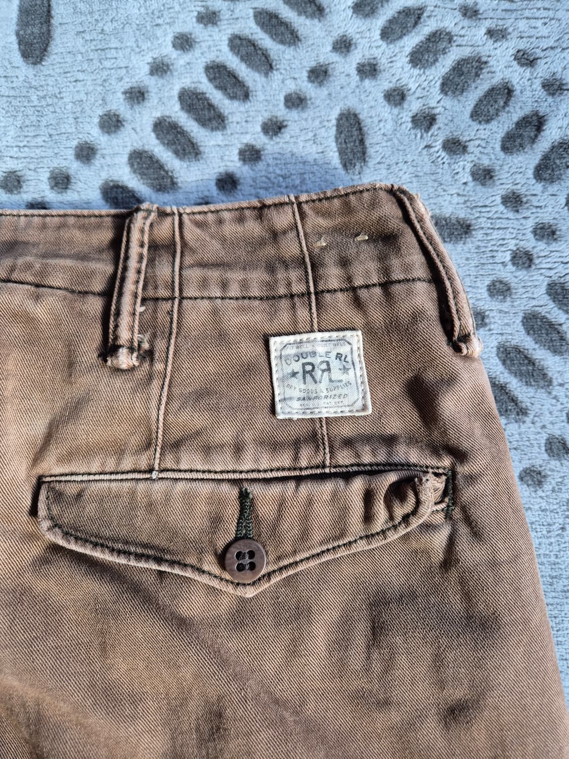 rrl 더블알엘 브라운 워크 치노 팬츠 상품이미지4