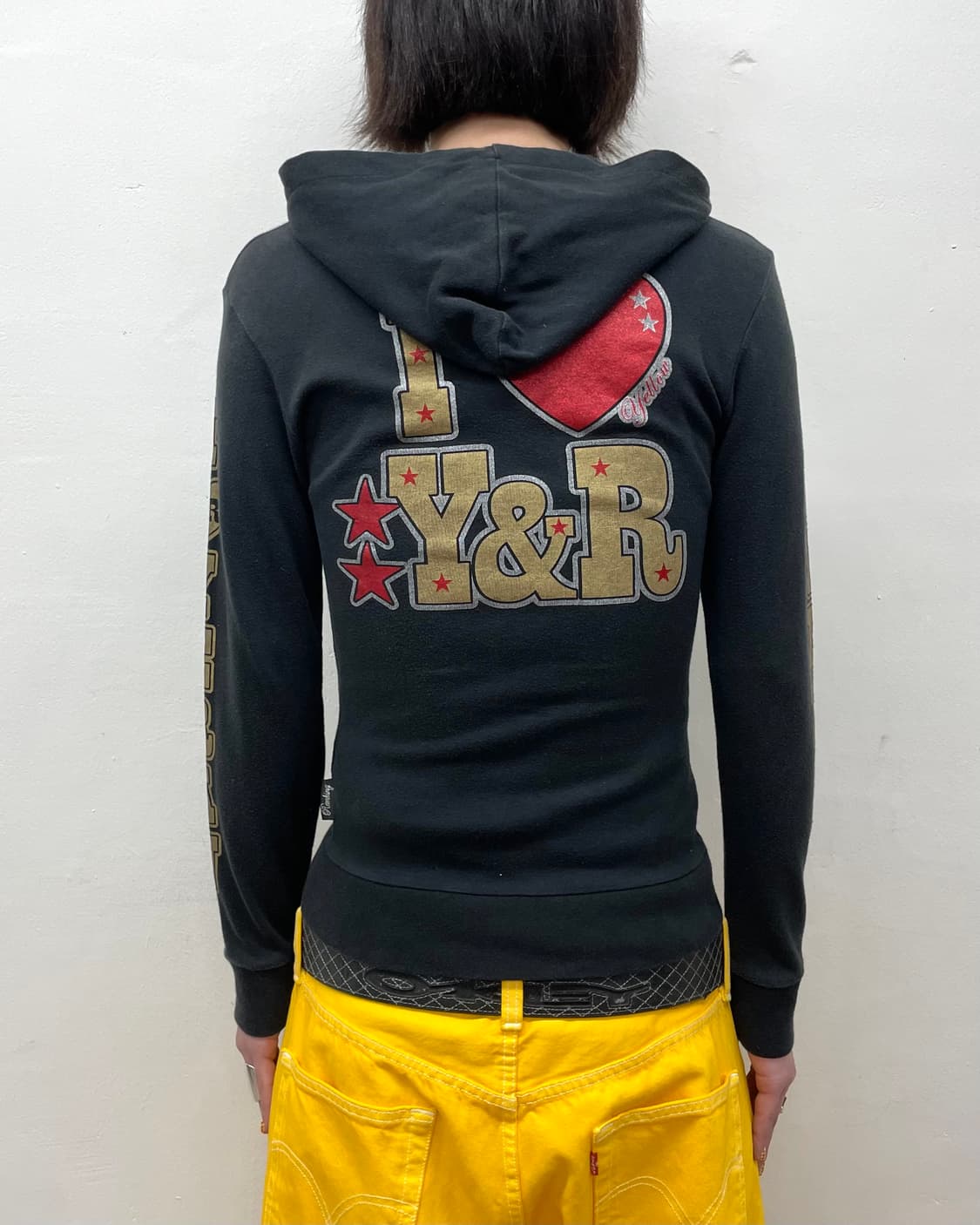 I love I Y&B Retro Hooded Zip-Up  상품이미지1