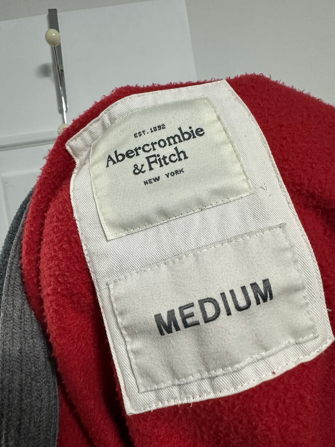 아베크롬비 로고 후드집업 상품이미지3