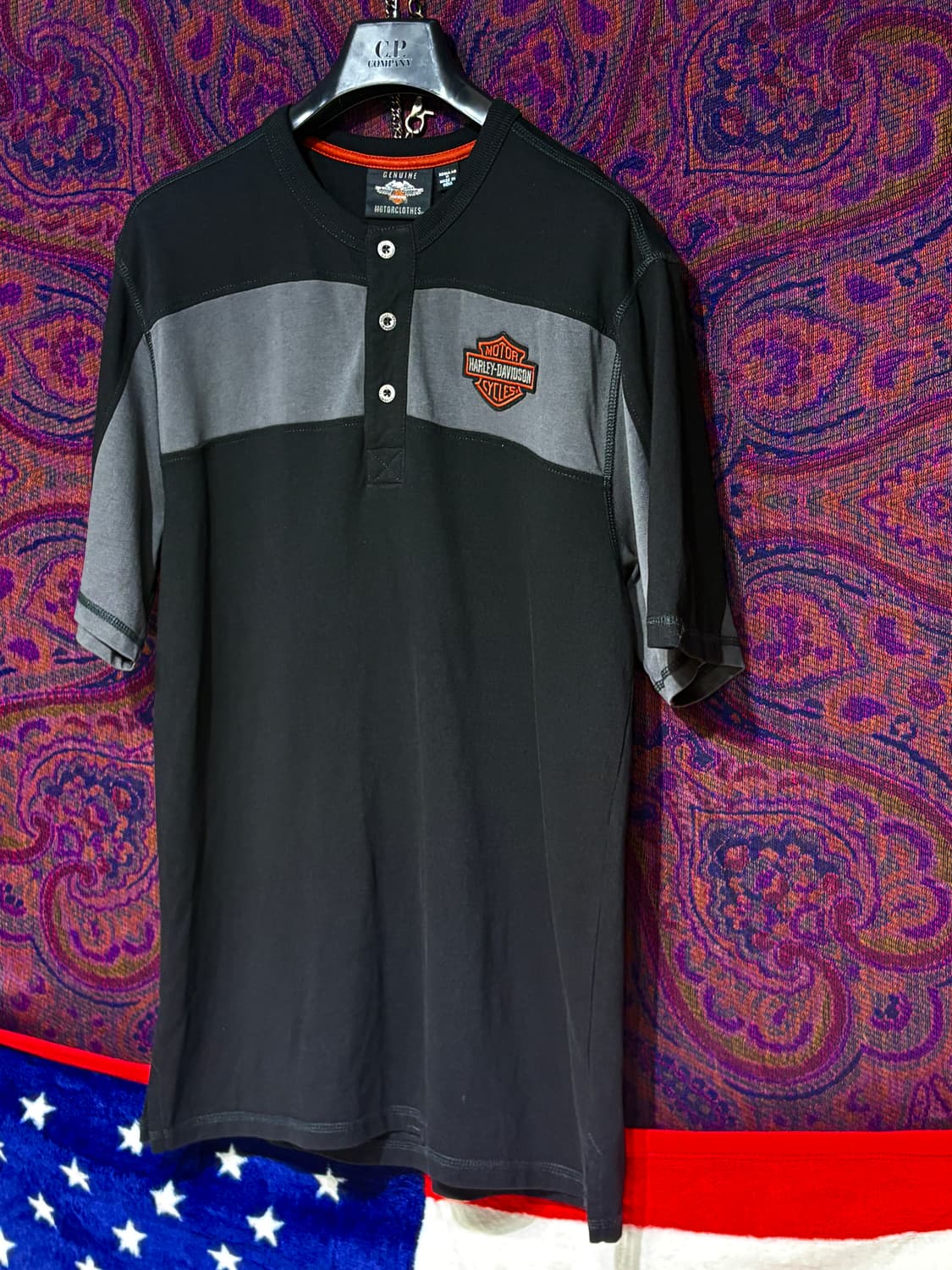 할리데이비슨 쿠퍼블락 셔츠 신품 상품이미지2
