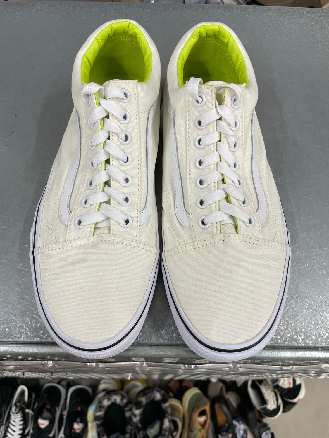 반스 올드스쿨 화이트 라임펀치 280 (gr-4359) 상품이미지5