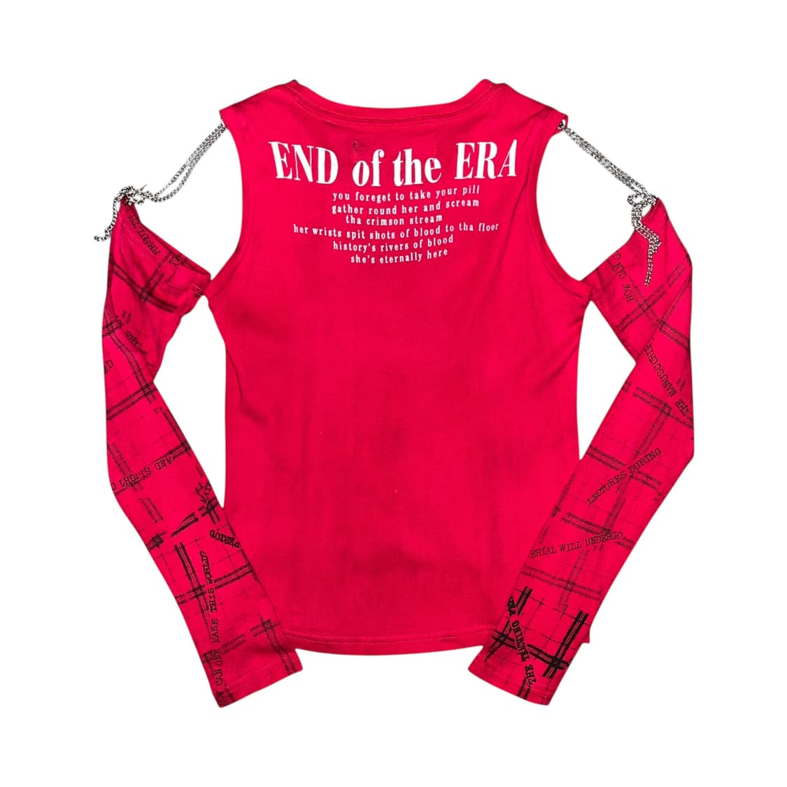 H.NAOTO 에이치나오토 프린팅 긴팔티 펑크갸루y2k 상품이미지6