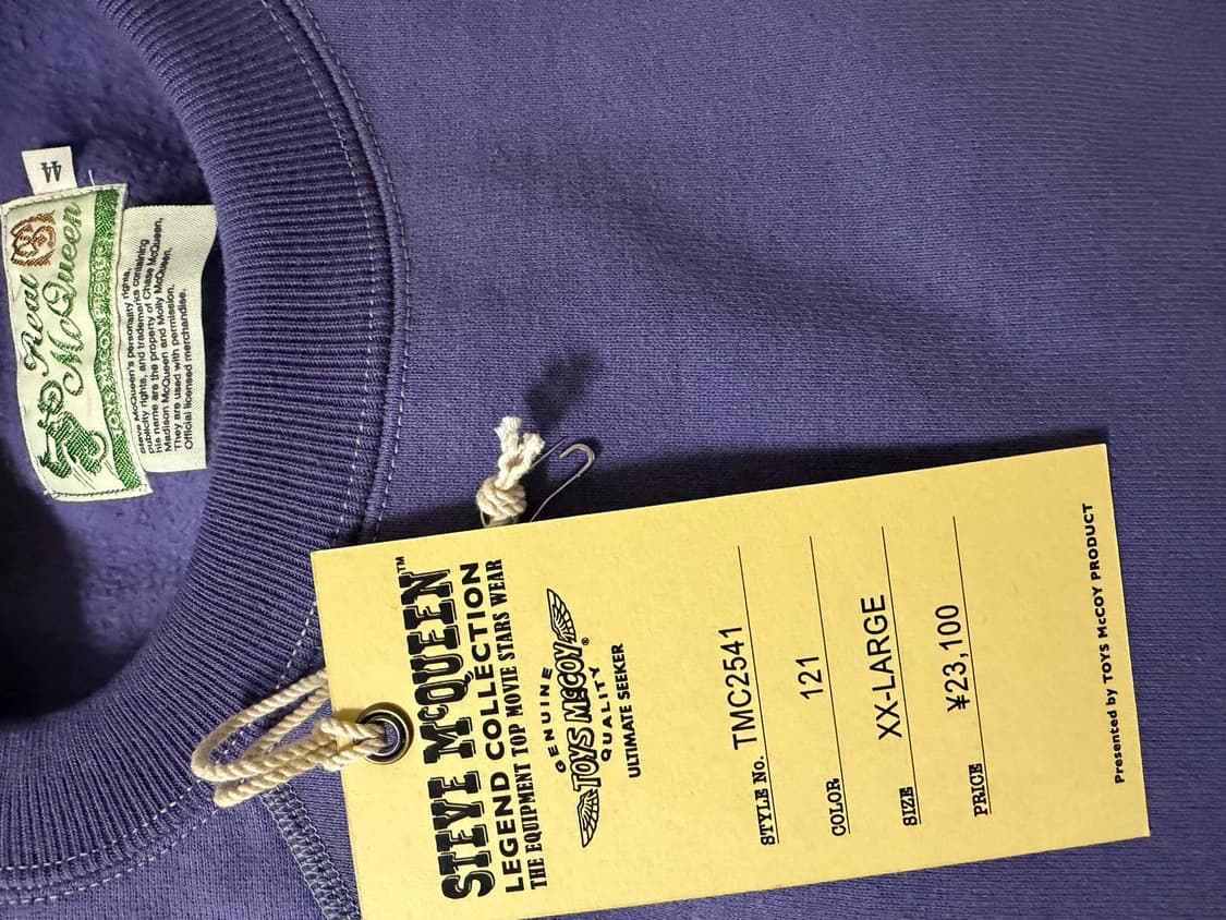 토이즈맥코이 맥퀸 스웻셔츠 xxl(44)  상품이미지4