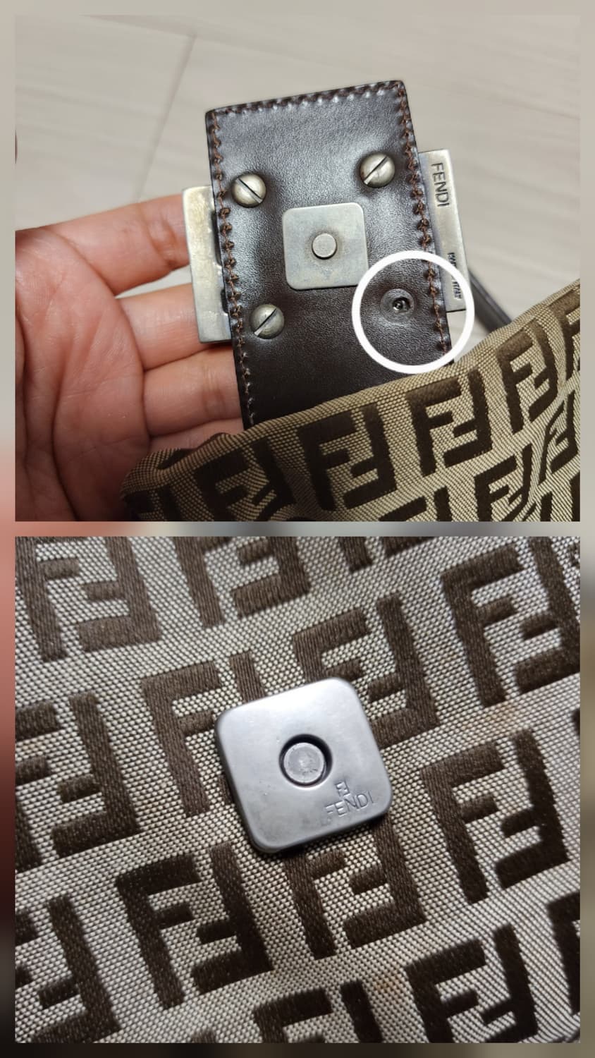 펜디 쥬카 빈티지 맘마백(정품감정서  포함) 상품이미지4