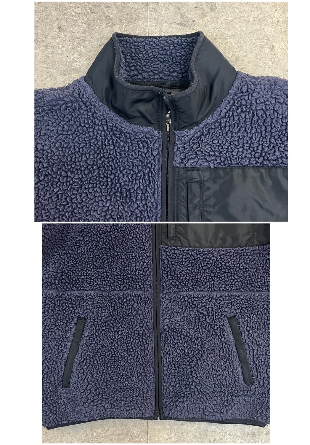 챔피온 플리스 자켓 퍼플 XL #csz3502 상품이미지6