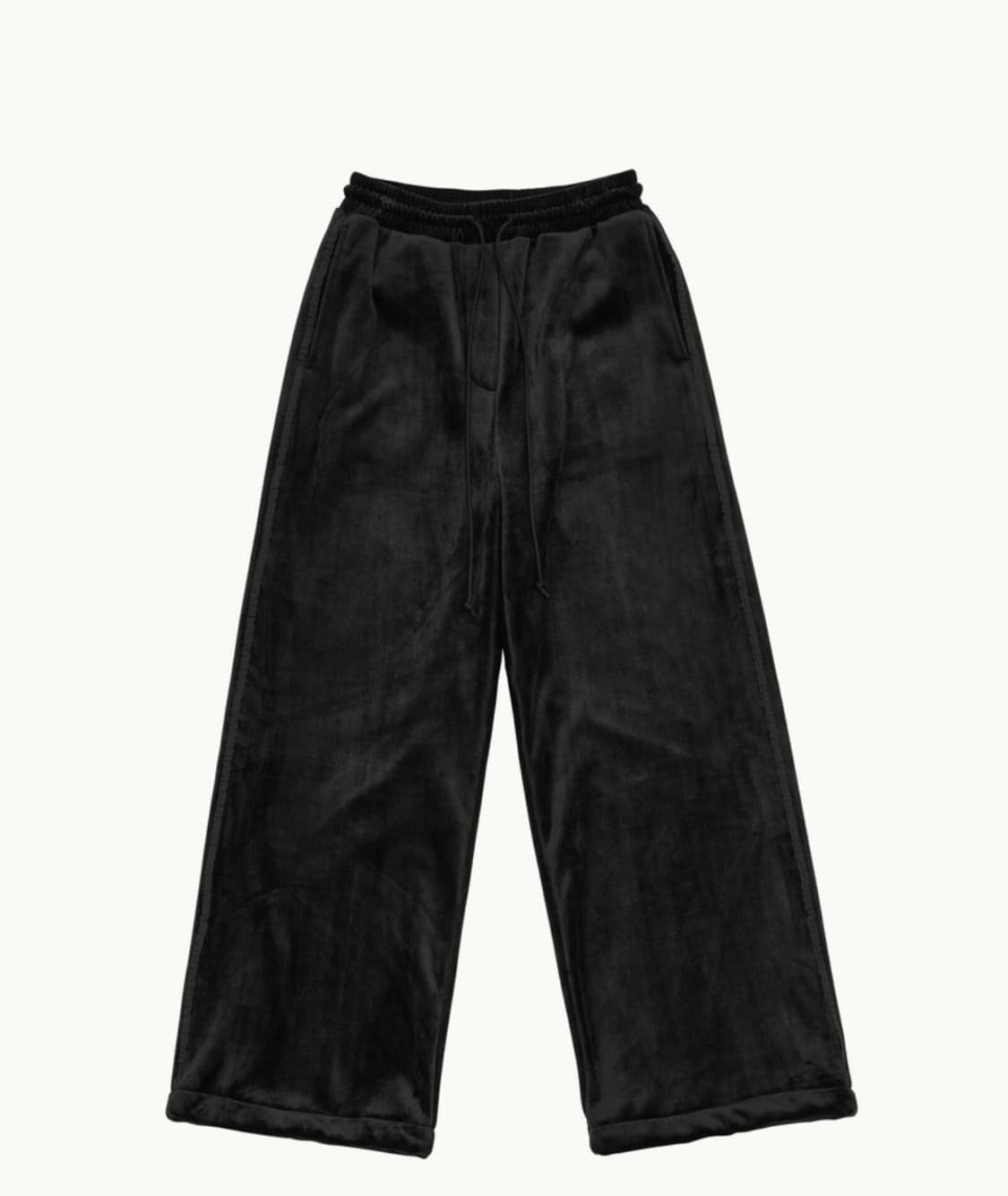 Amomento VELOUR FLEECE DRAWSTRING PANTS 상품이미지1