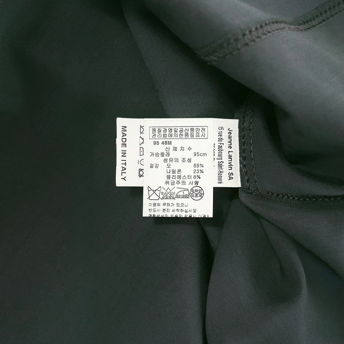 랑방 LANVIN 오버록 티블라우스 상품이미지3