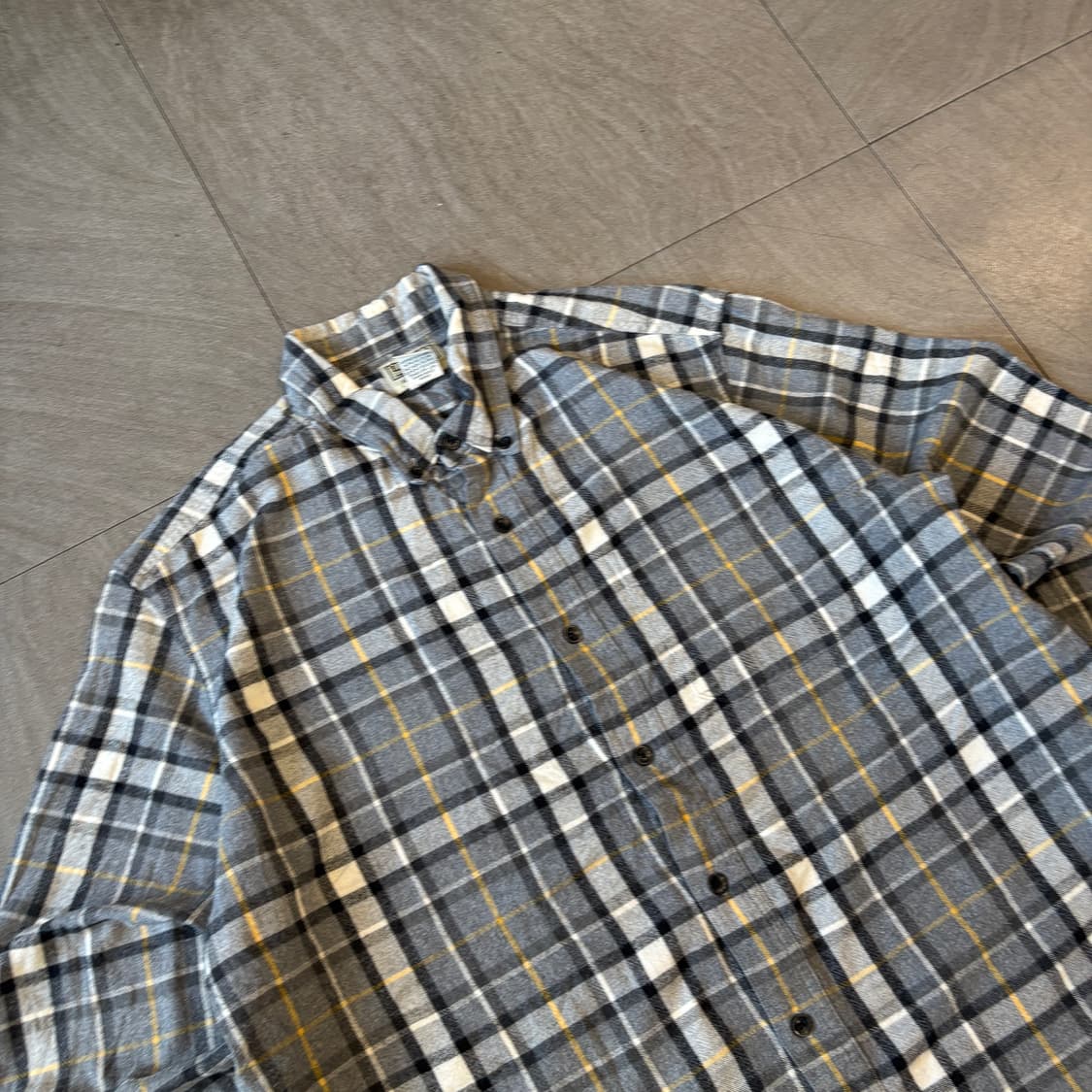 L.L.bean 엘엘빈 플란넬 셔츠 정품 체크 상품이미지2