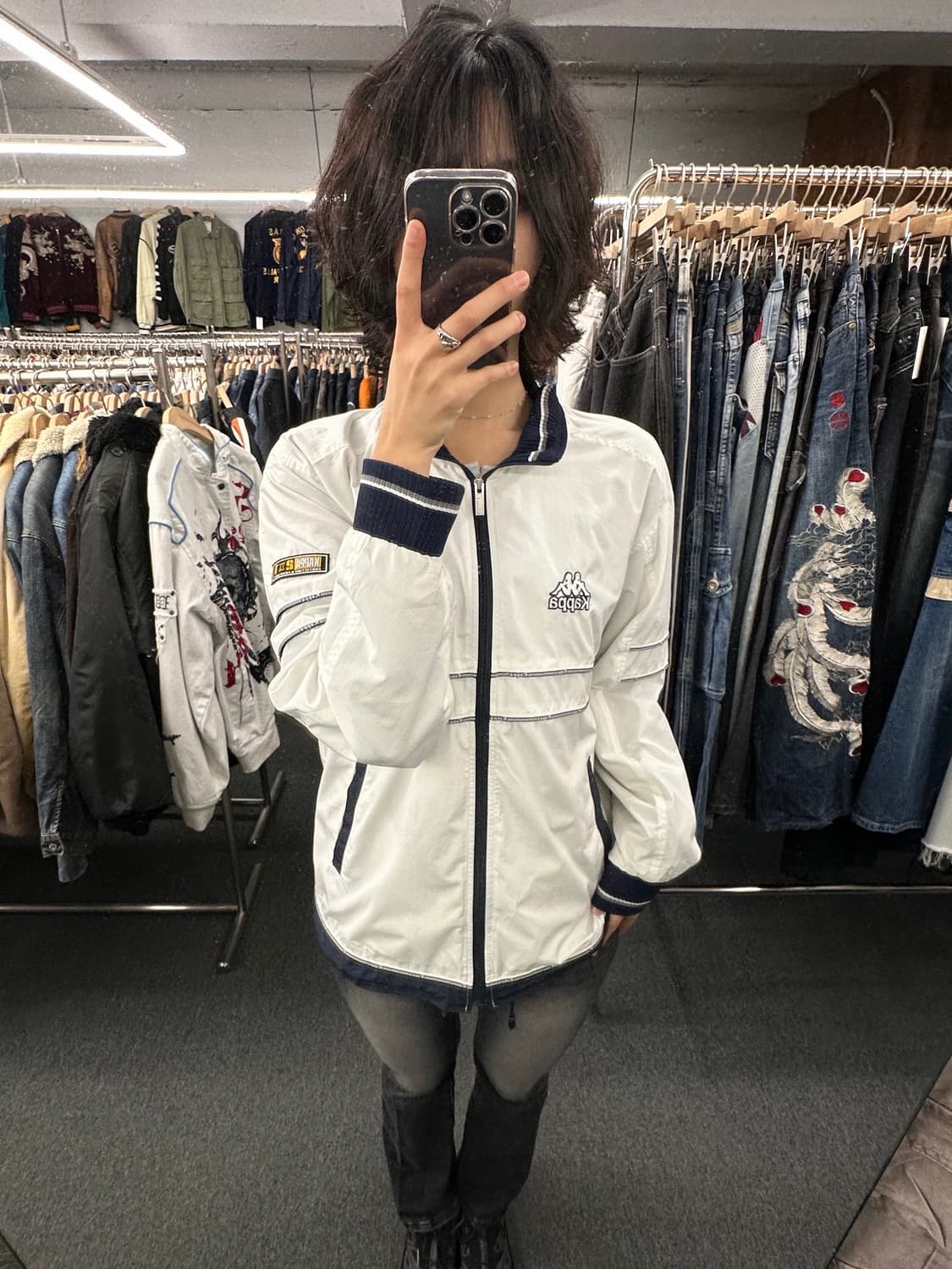 OS)Kappa 빈티지 올드스쿨 바람막이 상품이미지1