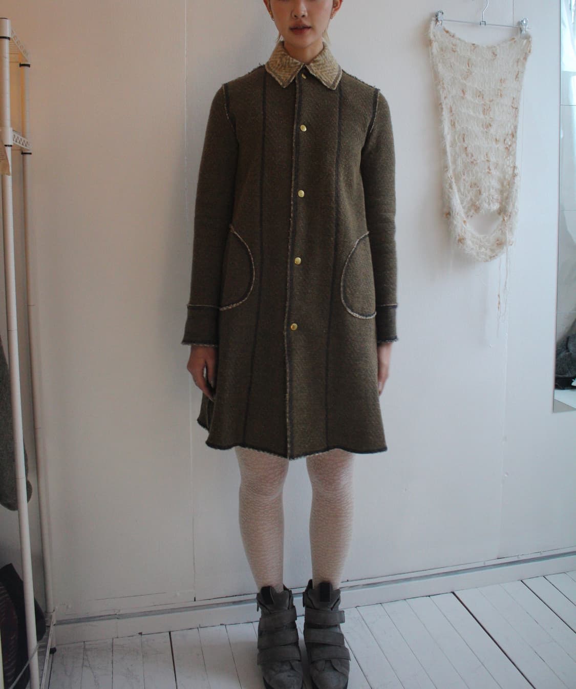 kapital cut out wool coat 상품이미지6