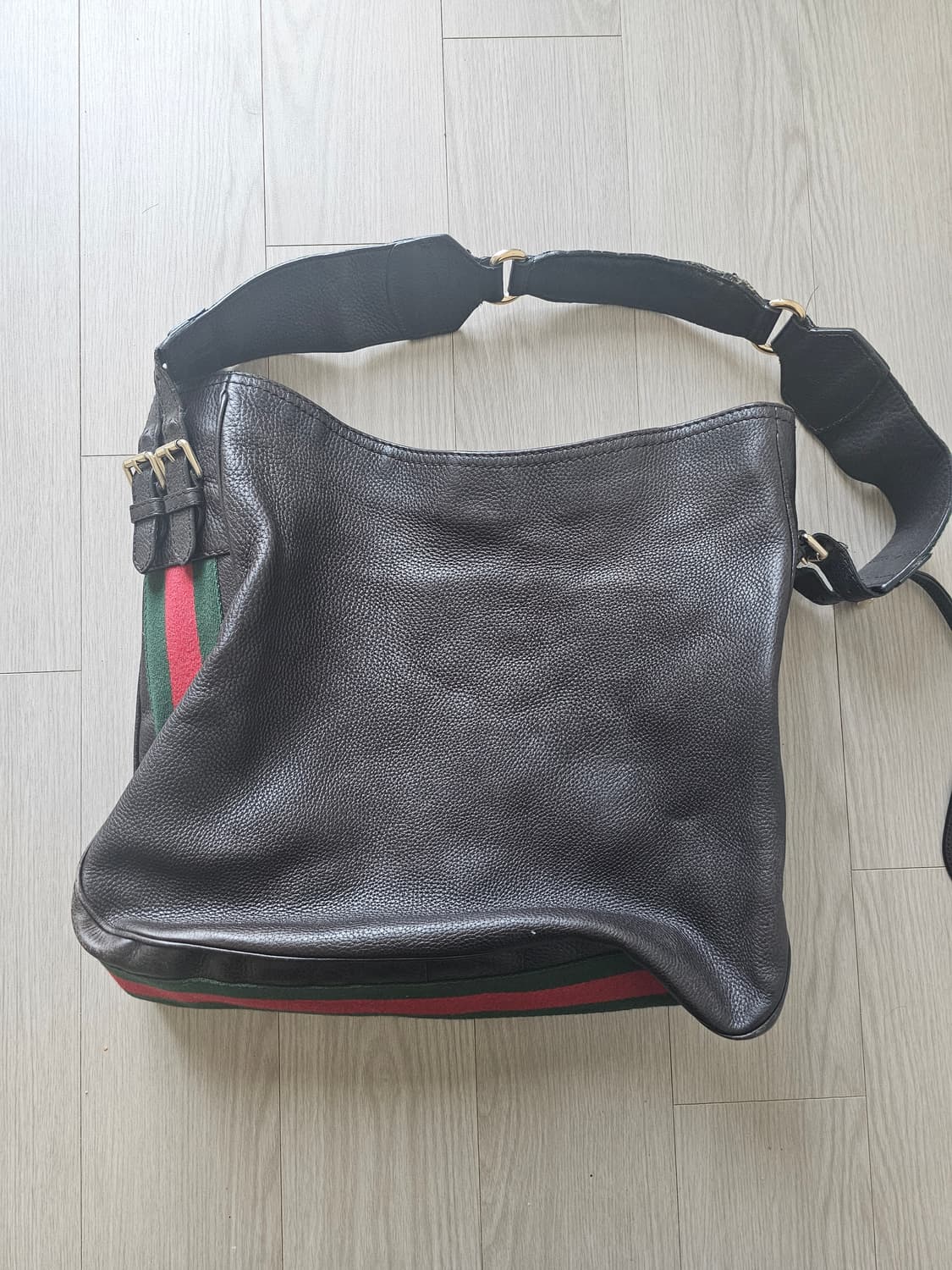 구찌 GUCCI HERITAGE WEB STRAP HOBO BAG 상품이미지1